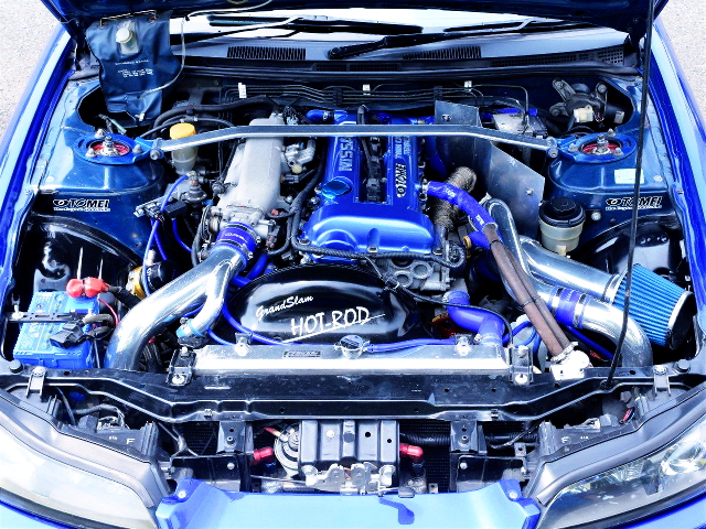 SR20DET改東名M8270タービン!パワーFC制御!URASエアロ!S15シルビア