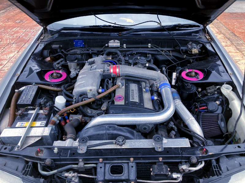 RB20DET改HKS製GT2540タービン!叩き出しワイド公認!F側BCNR33ブレンボ