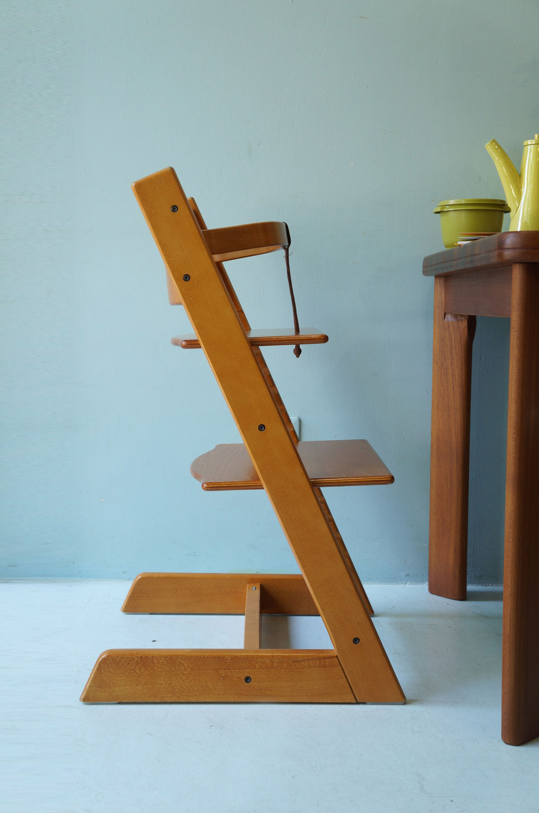 ストッケ トリップトラップ ベビーチェア ハイチェア チェリー 廃盤色