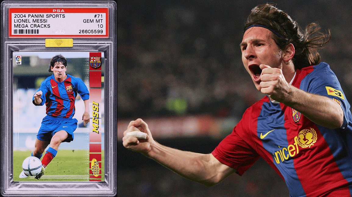 Lionel Messi rookie sets record for soccer cards with $1.5 million