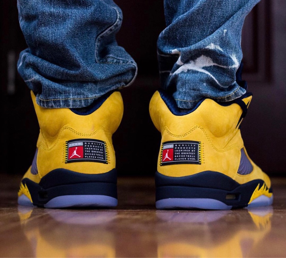 Nike】Air Jordan 5 Retro SP “Michigan”が国内8月10日に発売予定 | UP