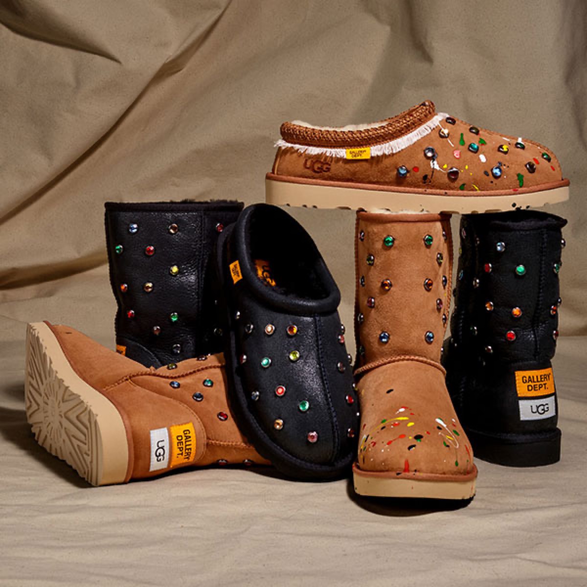 GALLERY DEPT. × UGG コラボフットウェアが国内2月23日より発売 | UP