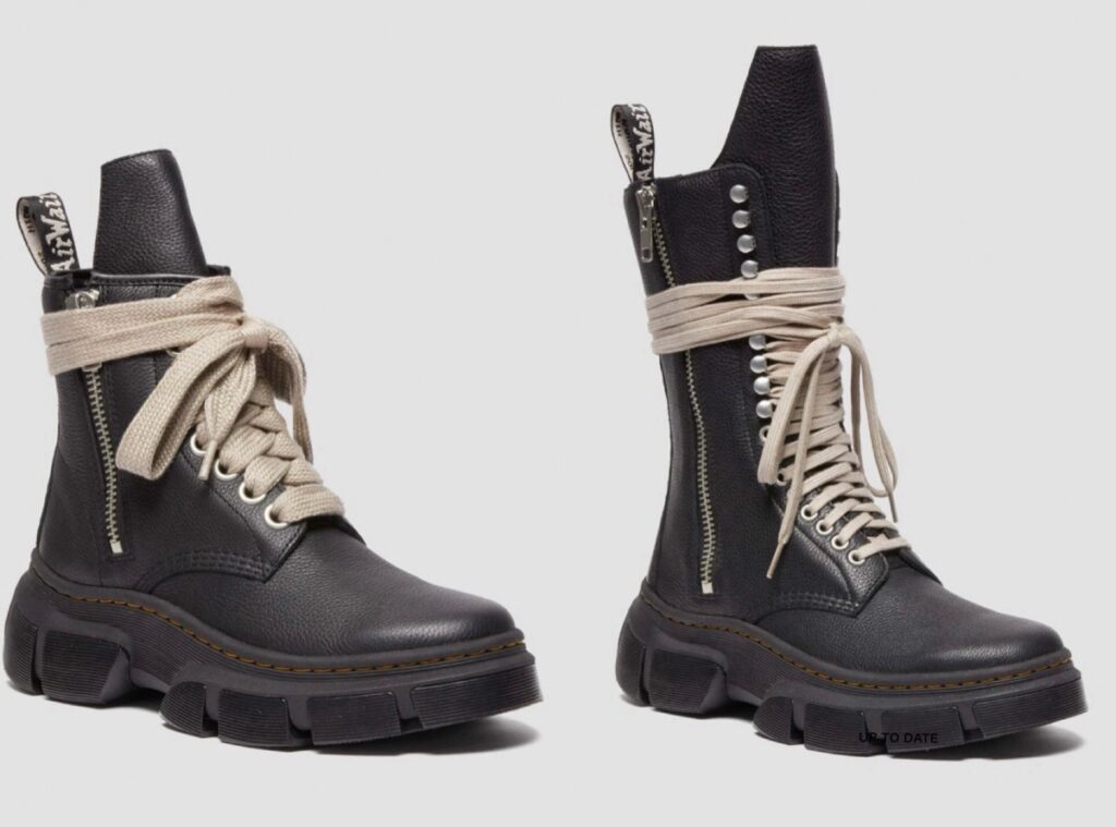 Dr.Martens × Rick Owens 2024年春夏コラボブーツ第2弾が国内3月7日／3