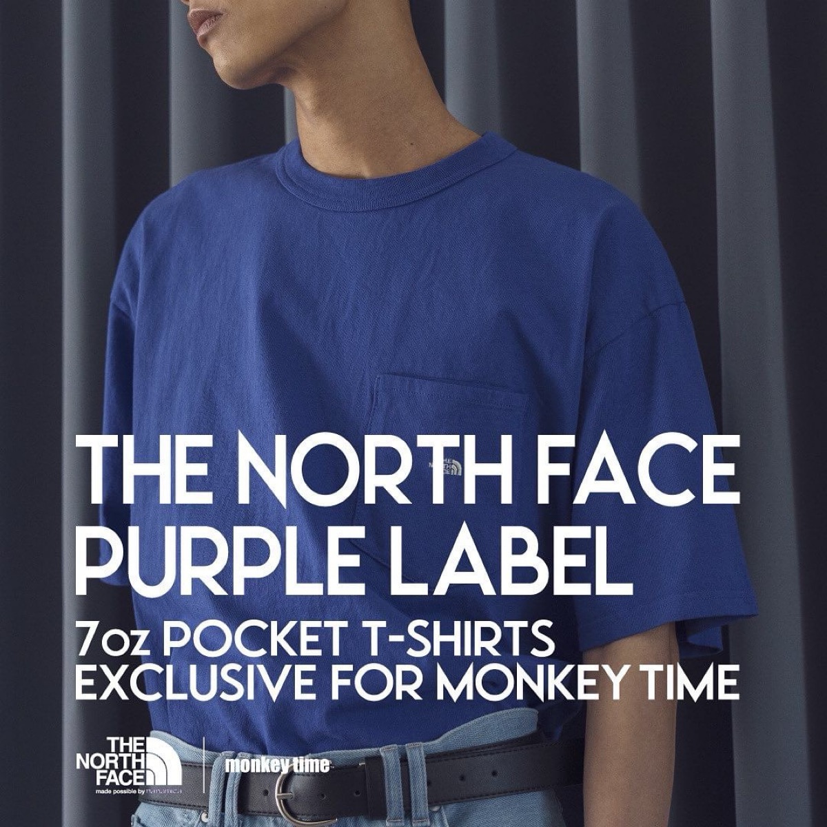 THE NORTH FACE PURPLE LABEL for monkey time 24SS 別注 7oz ポケット