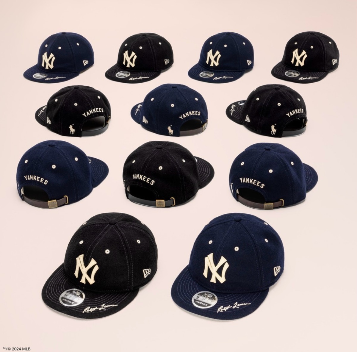 New Era®︎ x Polo Ralph Lauren x MLB コラボキャップが国内12月6日に
