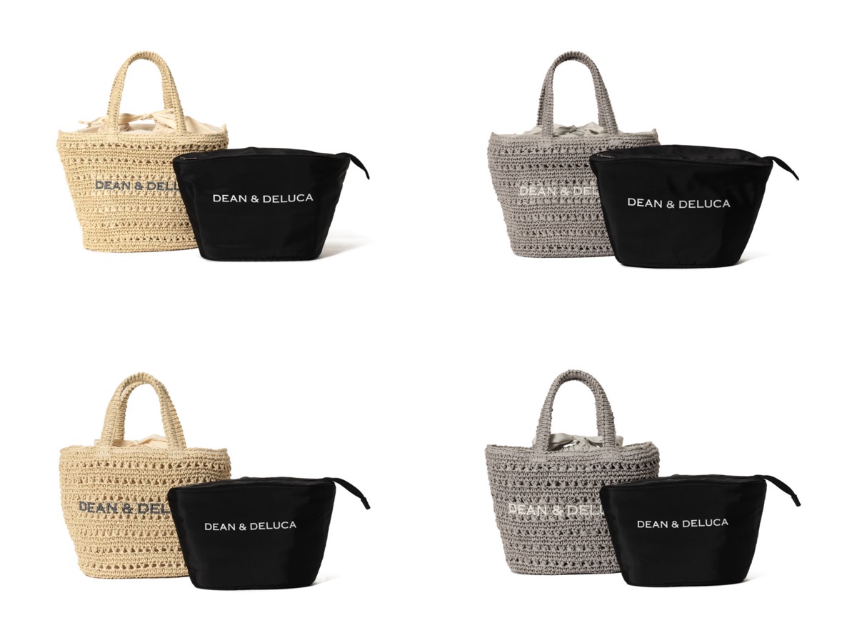 DEAN & DELUCA x BEAMS COUTURE クロッシェバスケットバッグが国内7月8