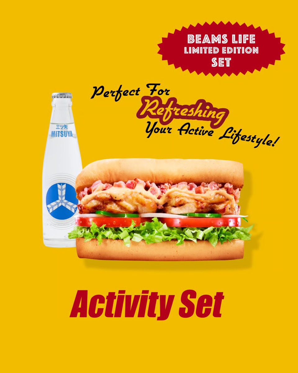 SUBWAY x BEAMS DESIGN えびアボカドぬいぐるみセットが国内7月25日