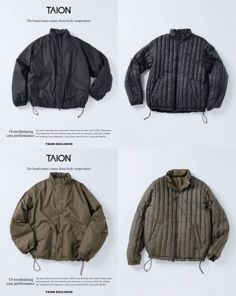TAION x JOURNAL STANDARD relume 25FW 別注コレクションの国内先行