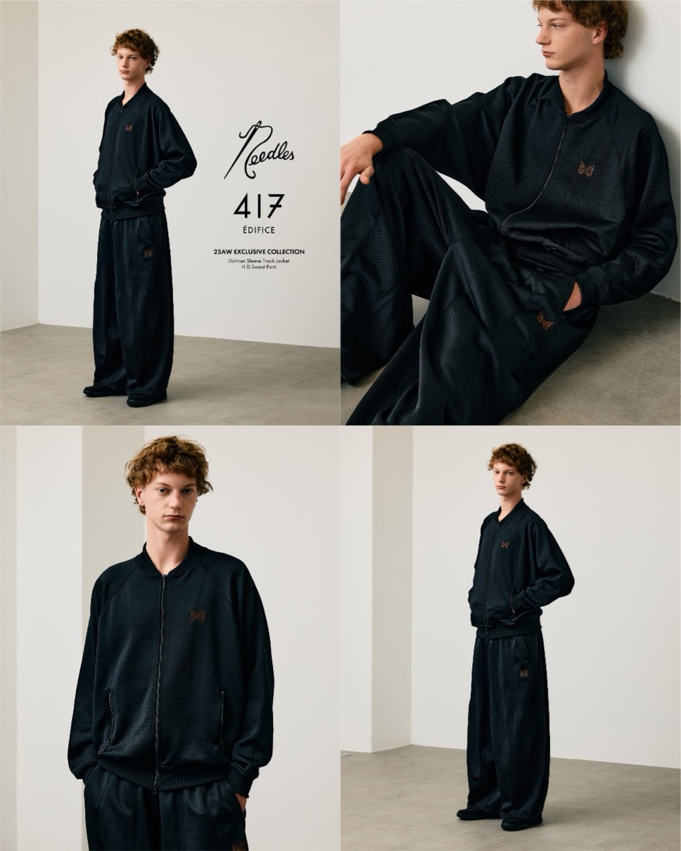 NEEDLES for 417 ÉDIFICE 別注 25AW Dolman Sleeve Track Jacket