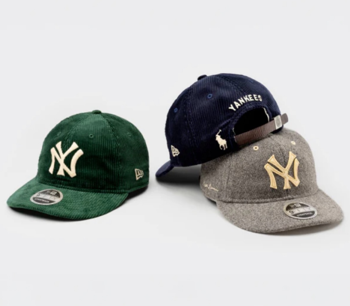 New Era®︎ x Polo Ralph Lauren x MLB New York Yankees ウールと