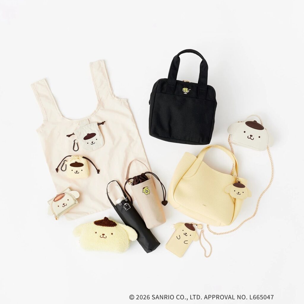 ポムポムプリン x index 30周年記念コラボアイテムが国内2月26日より