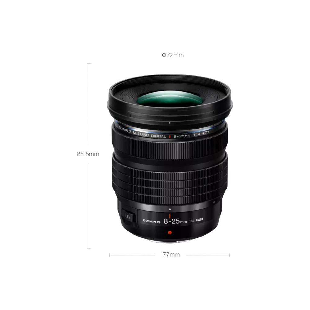 Buy M.Zuiko Digital ED 8-25mm F4.0 PRO OM From OM SYSTEM