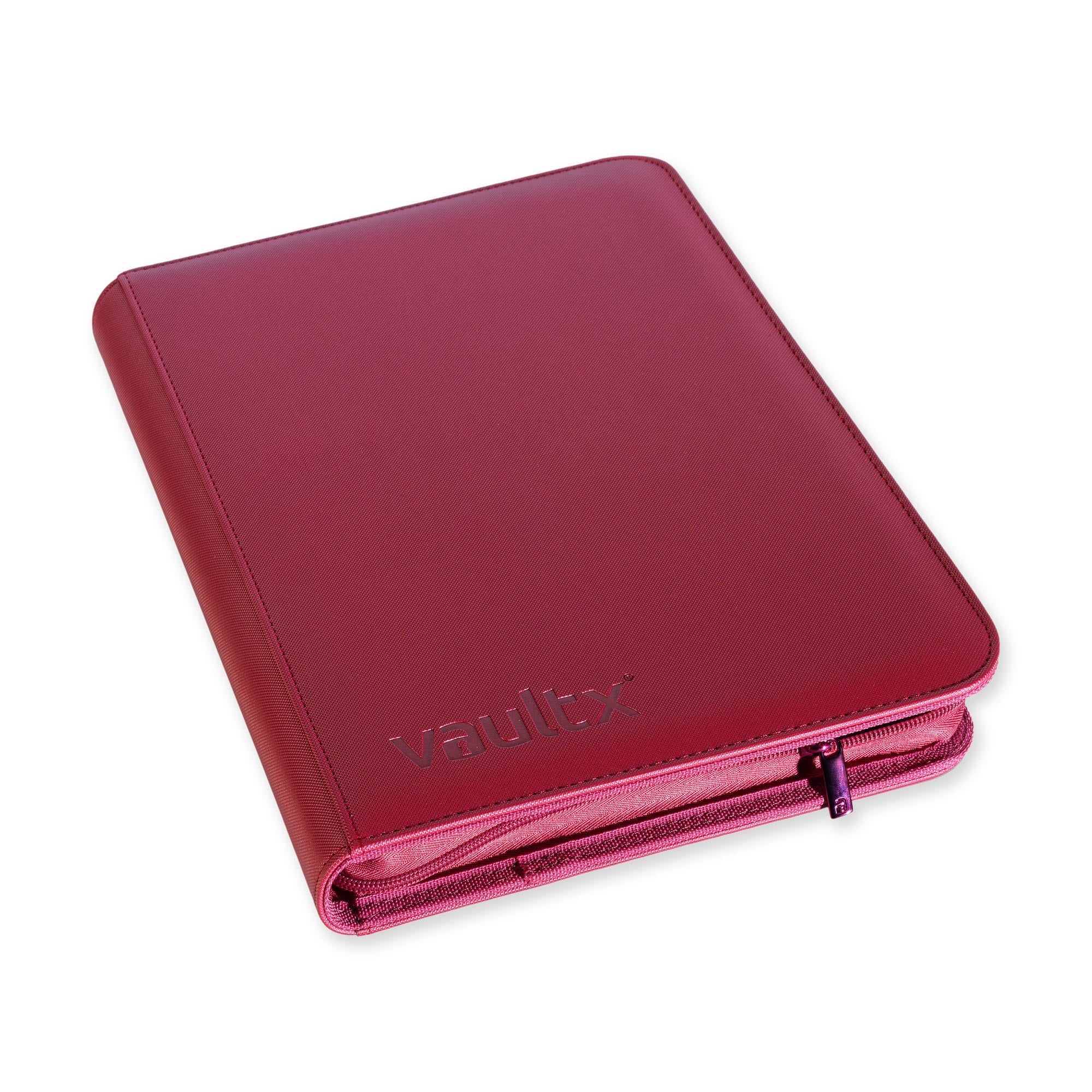 9-Pocket Exo-Tec® Zip Binder Metallic Red – Vault X US