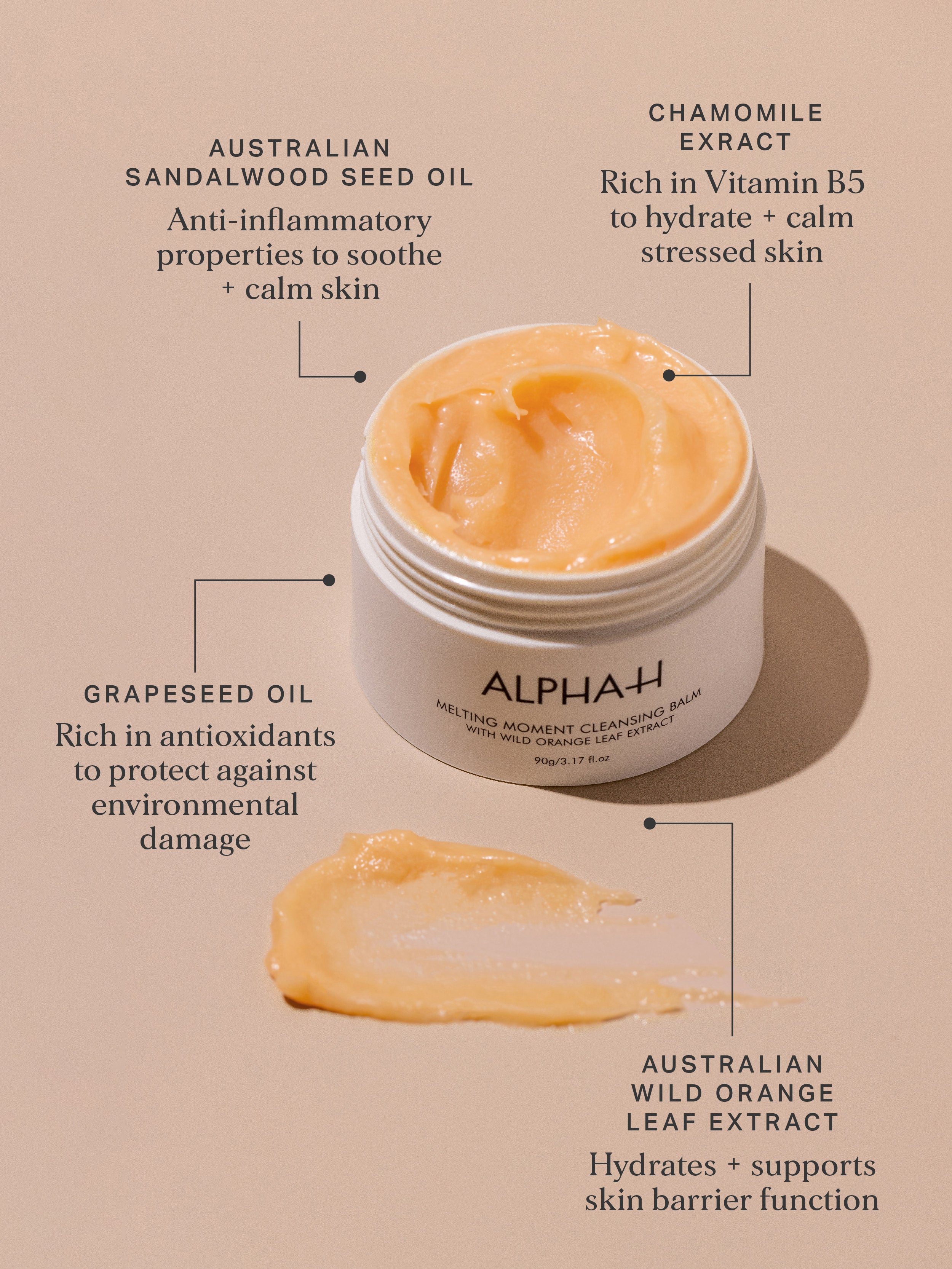 Alpha-H Melting Moment Cleansing Balm | Alpha-H Skincare – Alpha-H