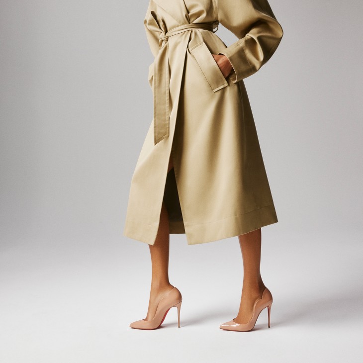 Hot Chick - 100 mm Pumps - Patent calf leather - Blush - Women