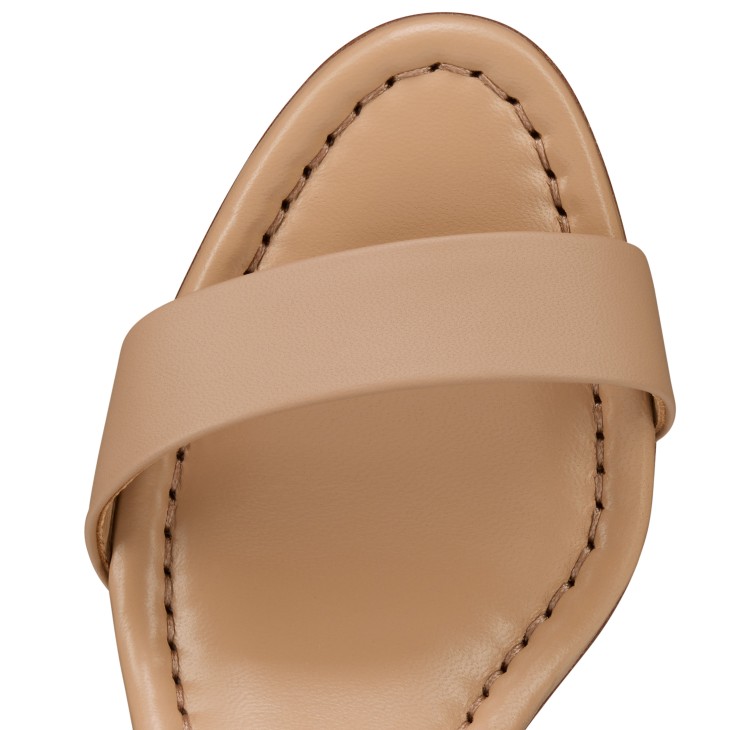 Miss Jane Sandal - 85 mm Sandals - Lamb nappa leather - Blush