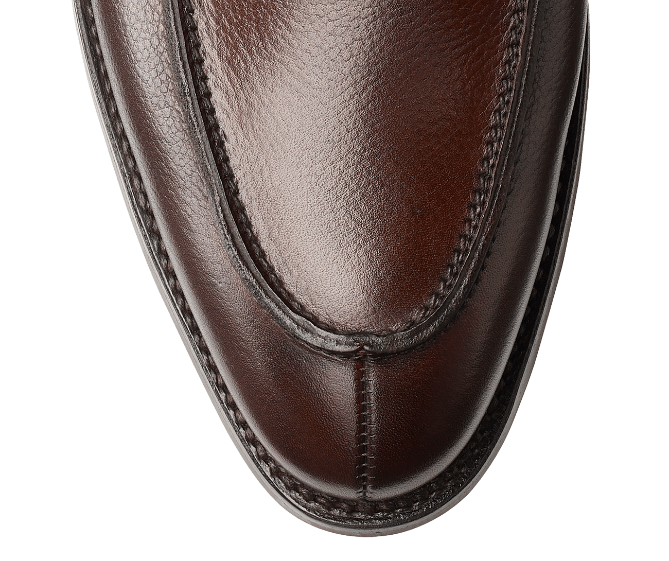 Hardwick Dark Brown Pebble Grain | Crockett & Jones – Crockett