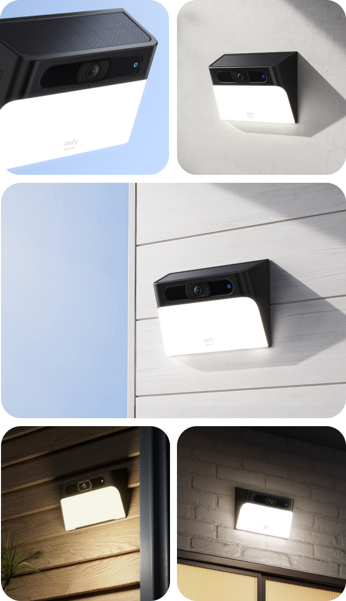 Solar Wall Light Cam S120 | eufy US