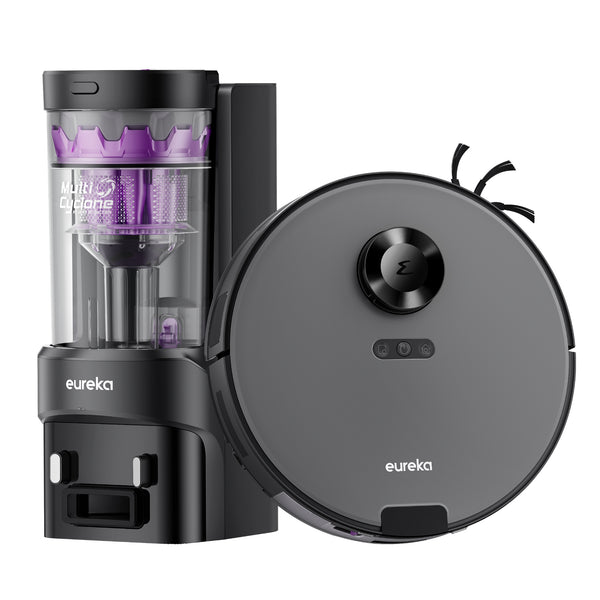 Eureka E20 Evo Plus Robot Vacuum with Bagless Self Emptying