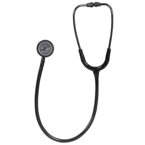 3M Littmann Classic III Stethoscope, Smoke Chestpiece - Black Tube