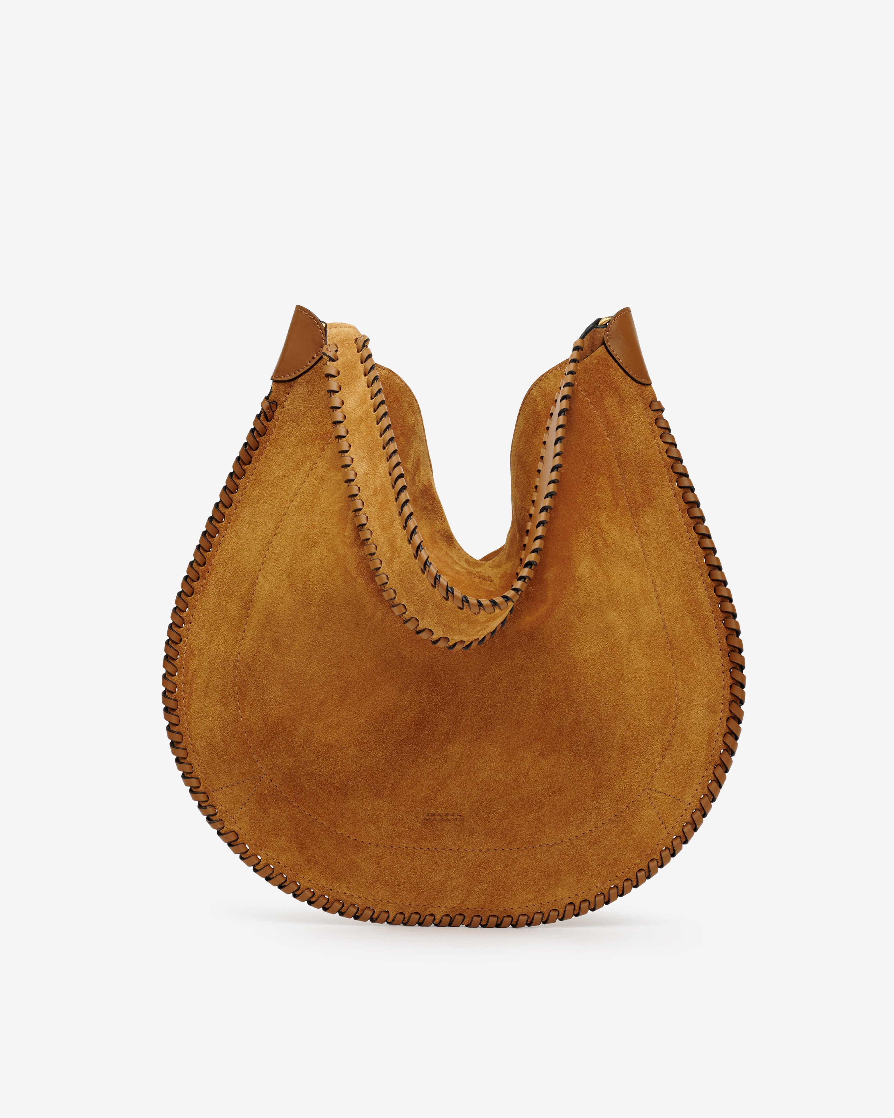 Oskan Hobo Soft bag Woman cognac | ISABEL MARANT Official online store