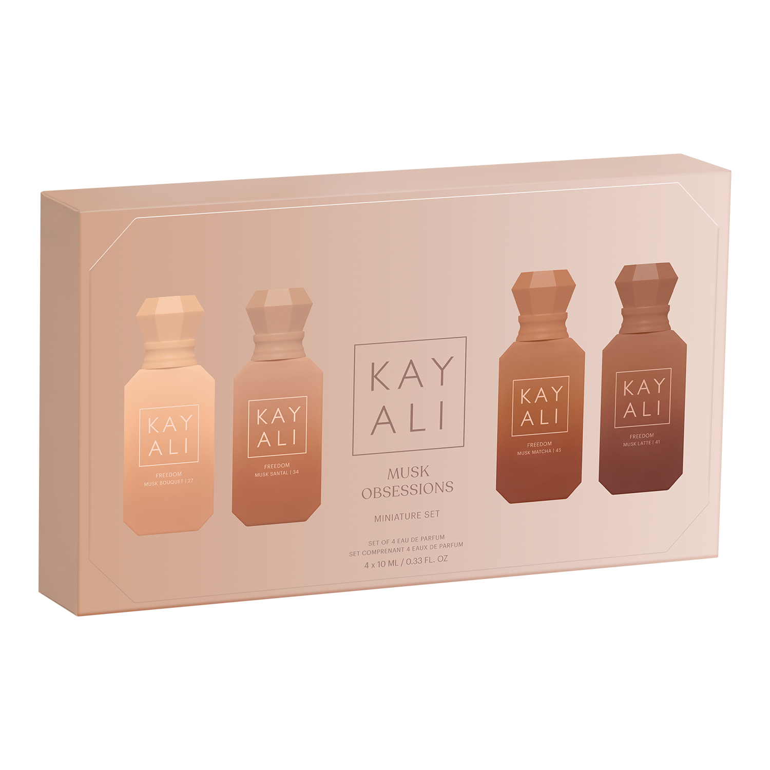 KAYALI Freedom Musk Obsessions Miniature Set - 4x10ml Perfumes