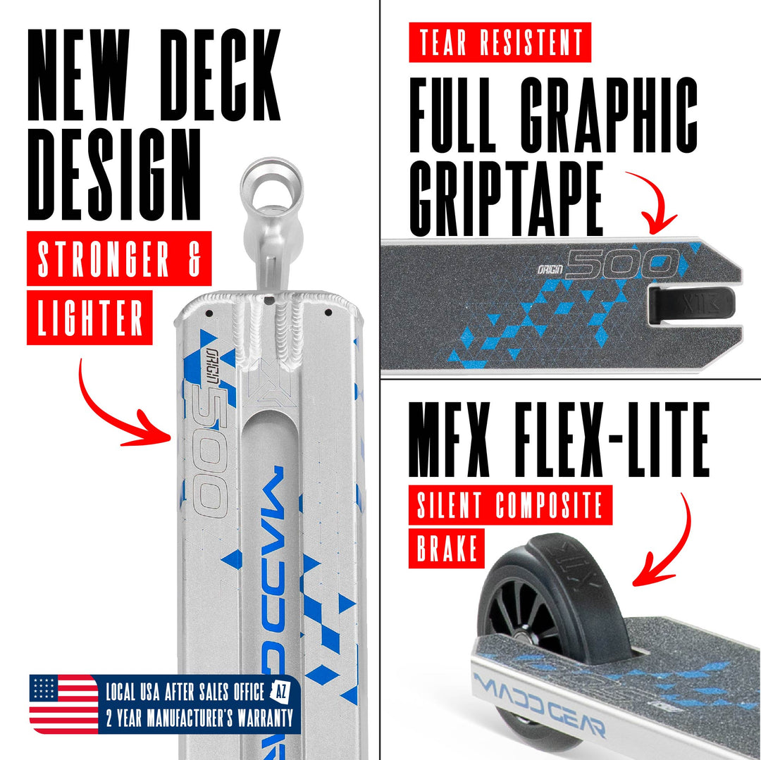 MGP ORIGIN 500 SCOOTER - SCALENE BLUE – Madd Gear