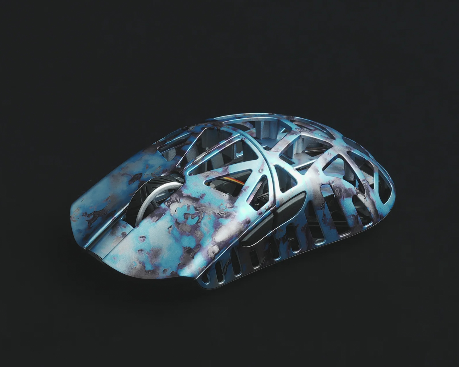 WLMouse Beast X Max - Tempered [Omron Opticals] - Side Slits - us