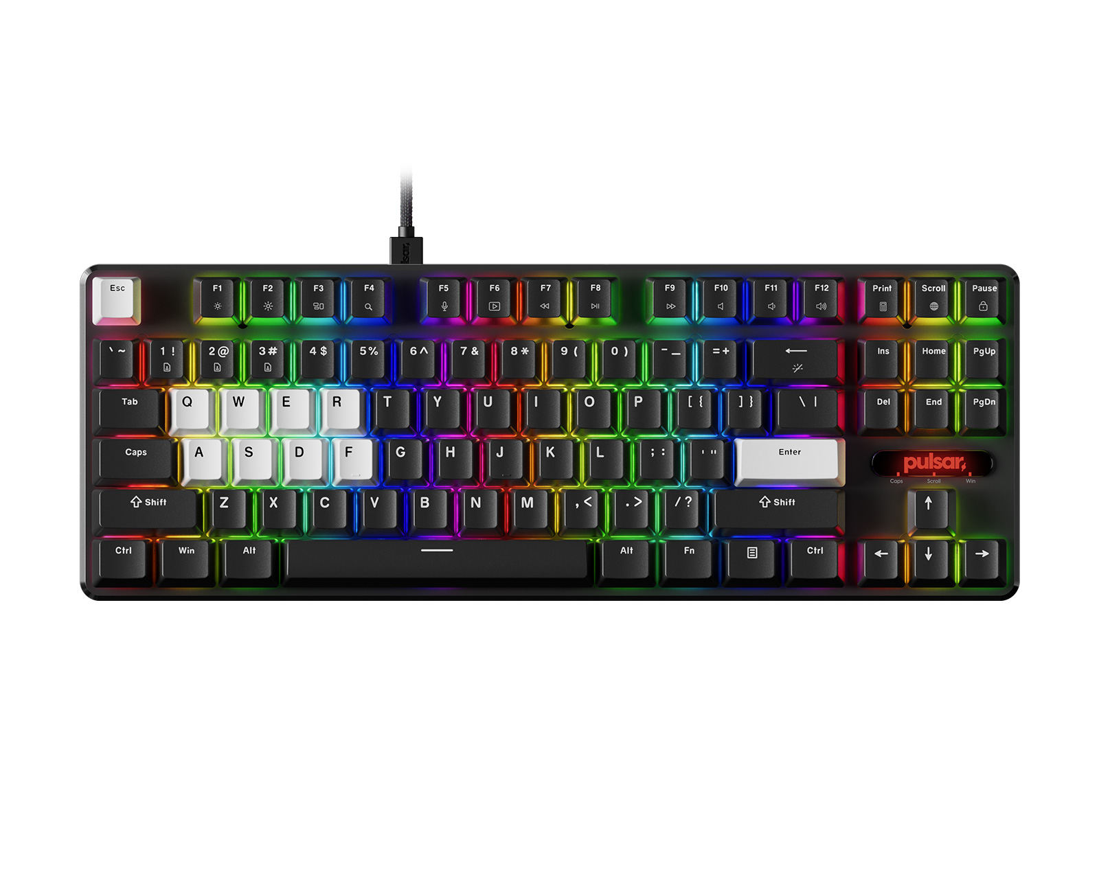Pulsar PCMK 2 HE TKL - ANSI - Black - us.MaxGaming.com