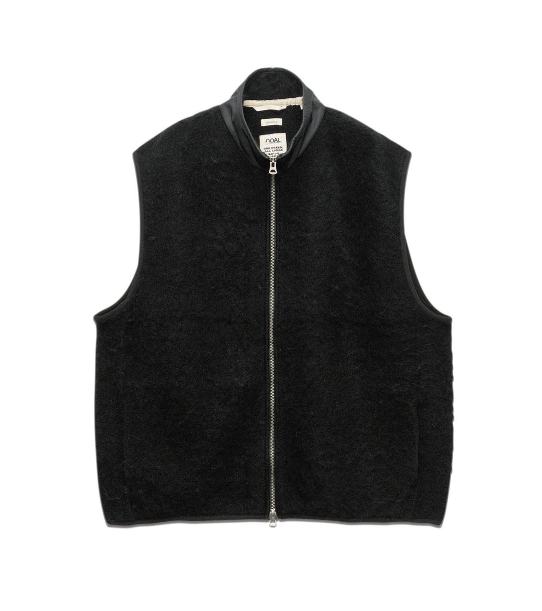 Zip-Up Mohair Vest – nanamica NEW YORK
