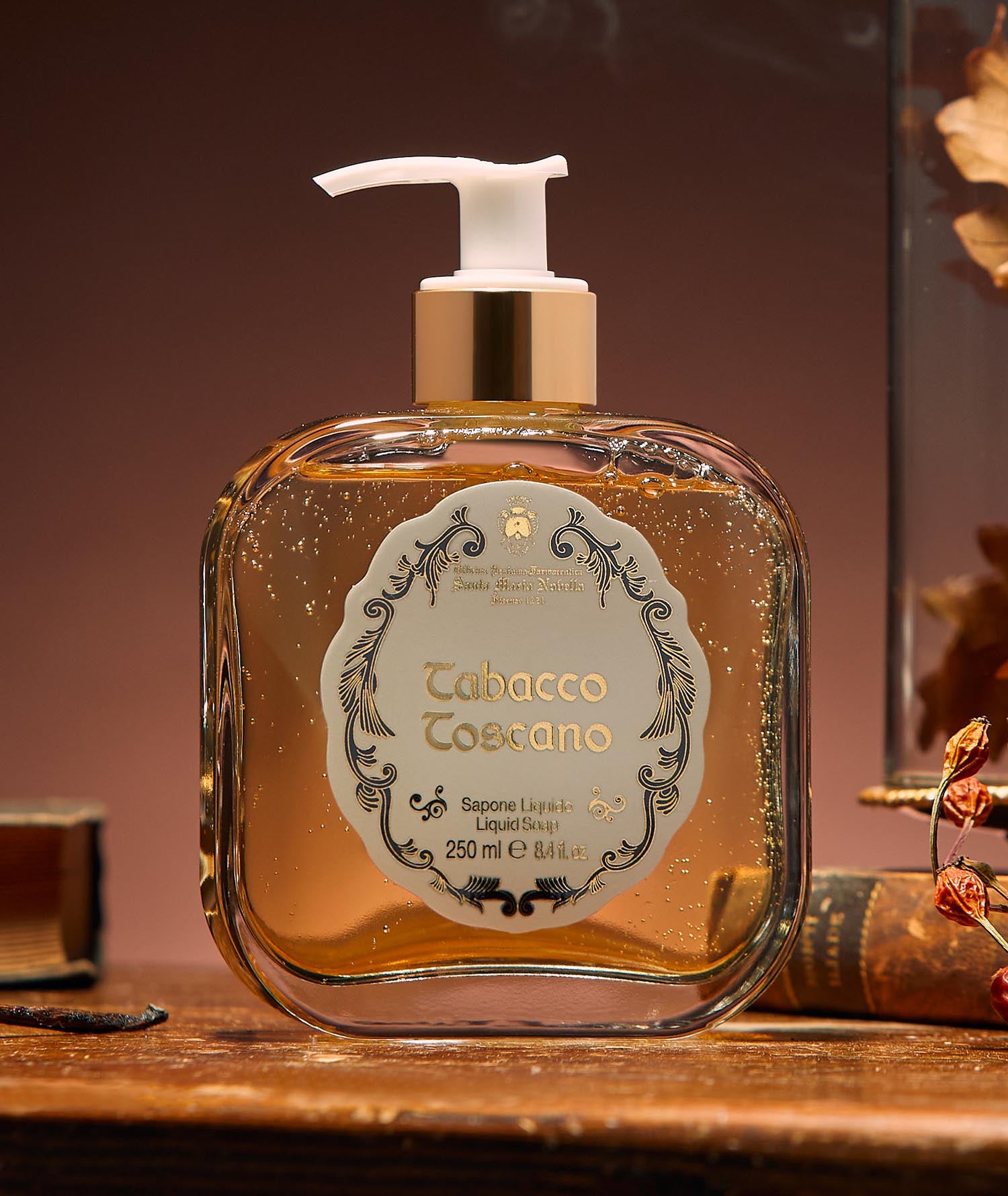 Tabacco Toscano: Luxury Liquid Soap - Santa Maria Novella