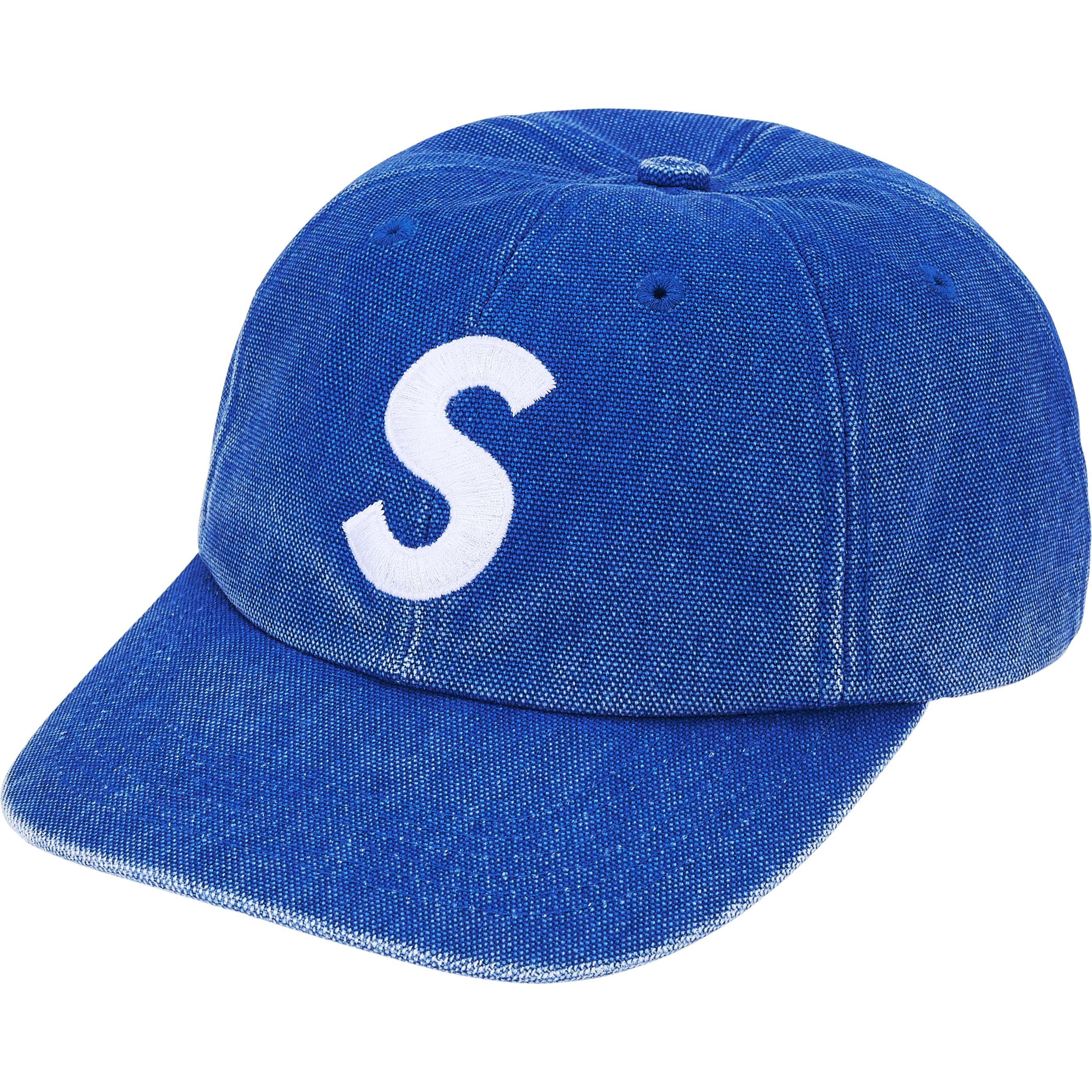 Supreme 25FW Pigment Coated Canvas S Logo 6-Panel