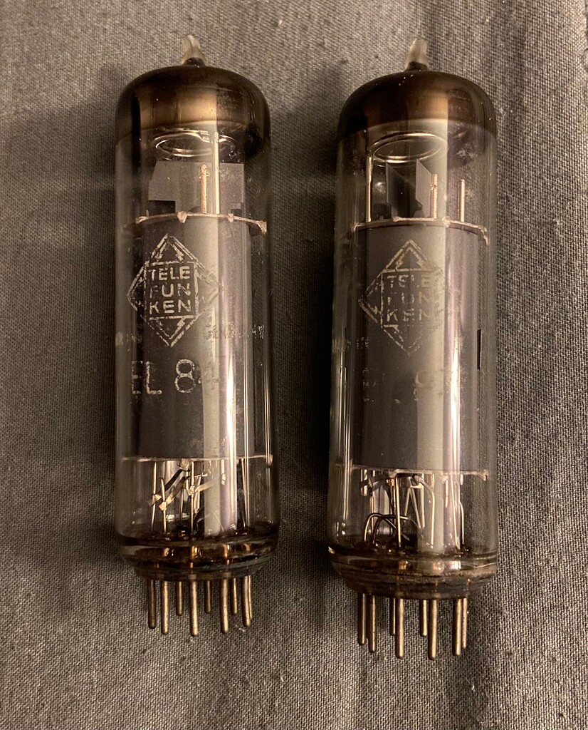 WTS/WTT: Various Vintage EL84 / 6BQ5 / 7189 tubes (Telefunken