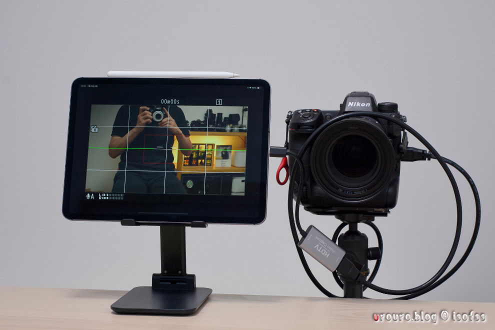 チルト機で自撮り動画を撮りたいが外付けモニター購入までは面倒な人