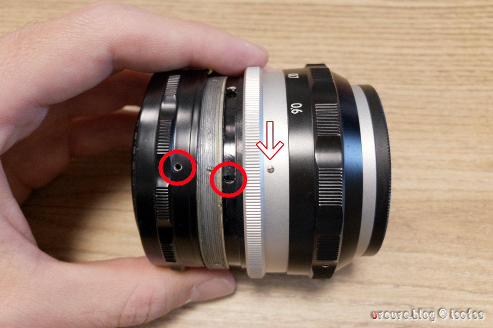 徹底解説]NIKKOR-S Auto 50mm F1.4初期型をAi改造する方法。初心者でも