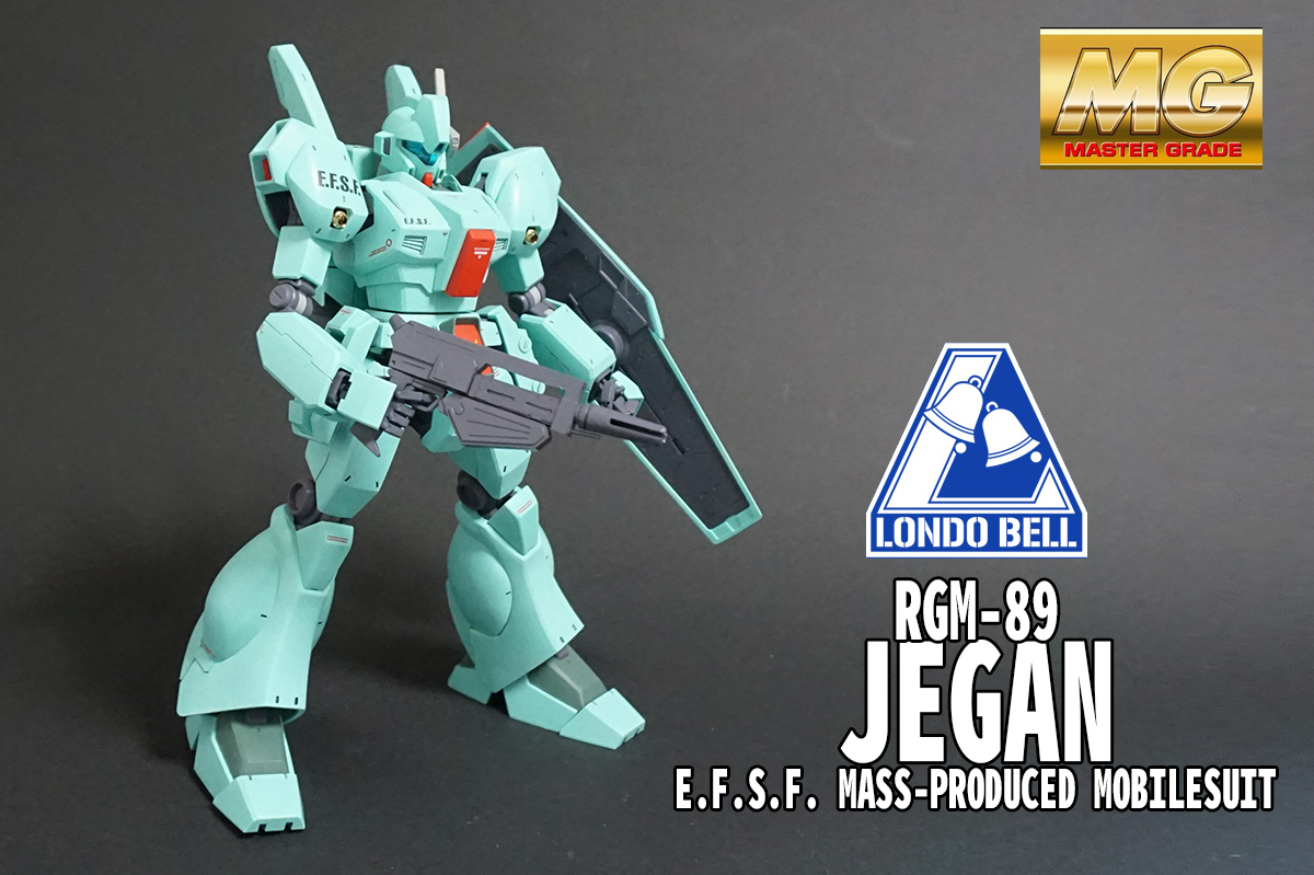 MG 1/100 RGM-89J ジェガン J型 完成