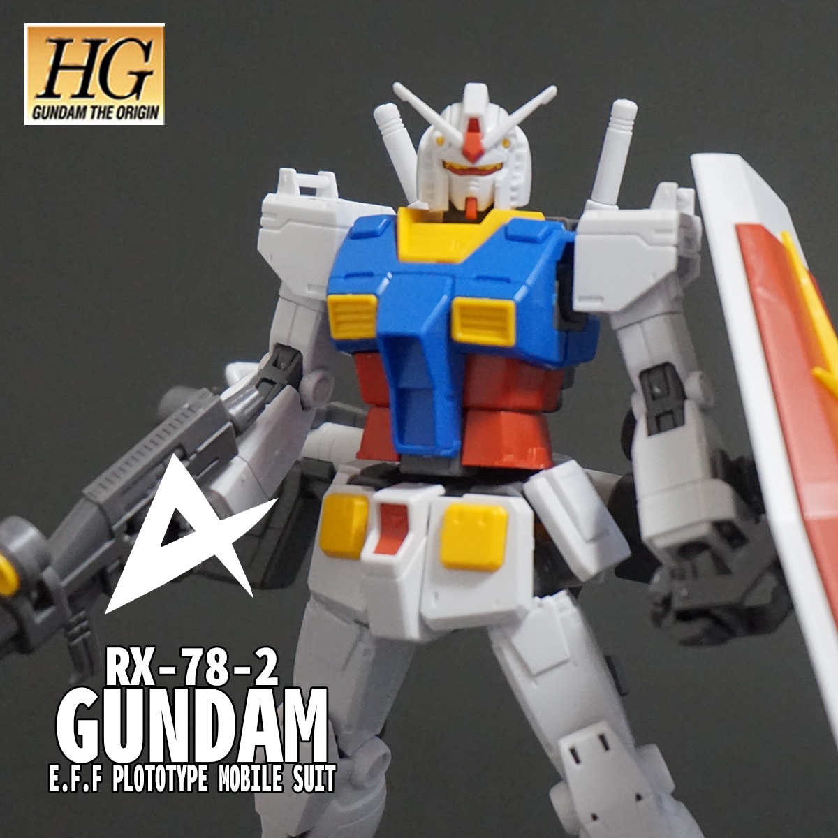 HG ORIGIN RX-78-02 ガンダム(GUNDAM THE ORIGIN版) レビュー開始！！