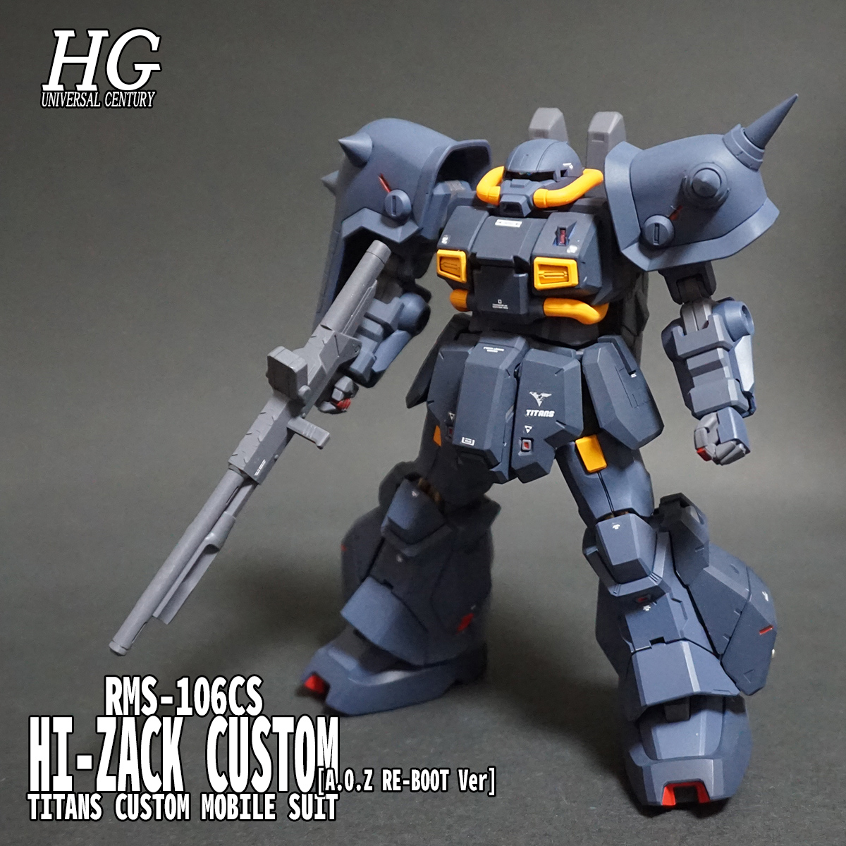 HGUC ハイザック・カスタム 【ホビーハイザック 改造品】 完成！！