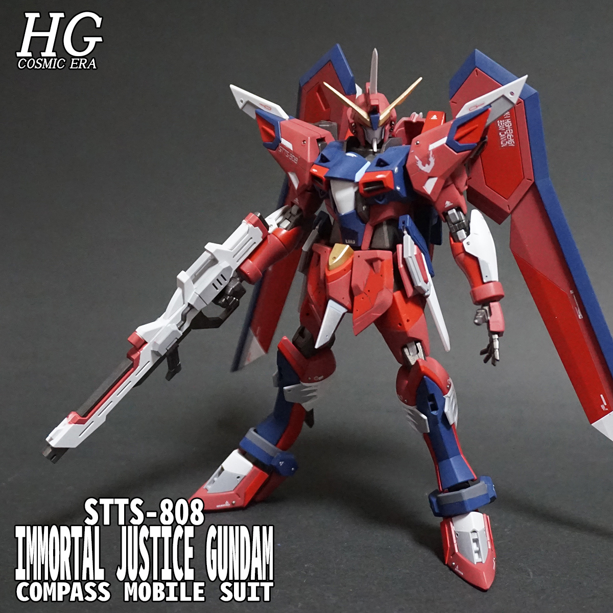 HGCE イモータルジャスティスガンダム 完成！！