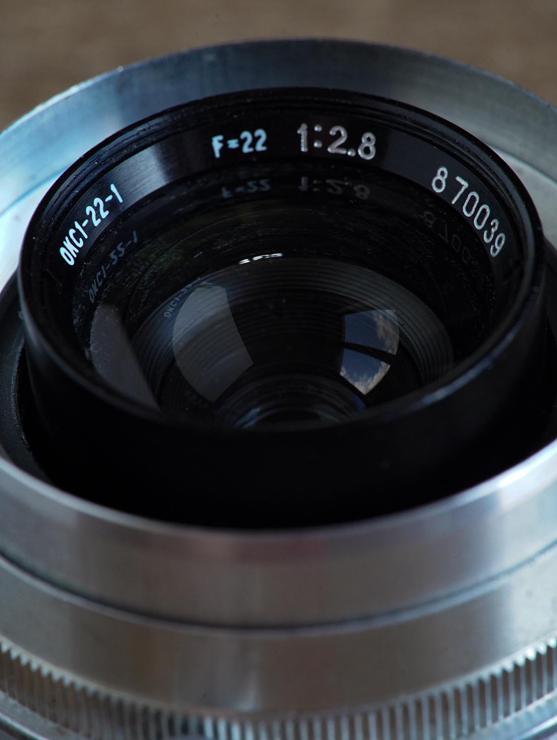 LOMO OKC1-22-1 22mm f/2.8 №870039 M39 (Leica) APS-C