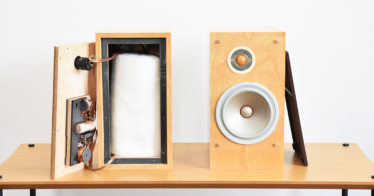 YAMAHA NS-1 Classics | コンデンサーを交換する