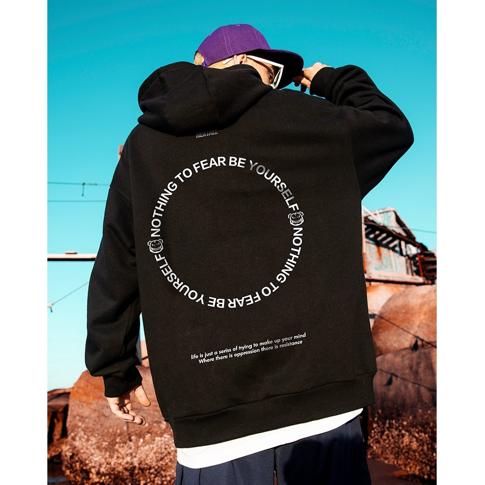 サークルレタープルオーバーパーカー U1477 – URBAN GROW