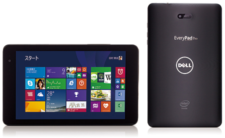 ヤマダ電機、デルと共同開発したWindows搭載タブレット端末「EveryPad