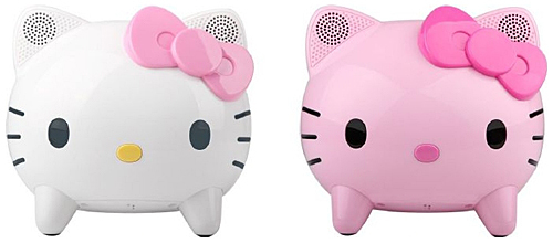 CAVジャパン、ハローキティのウォークマン対応ドックスピーカー - ウレ