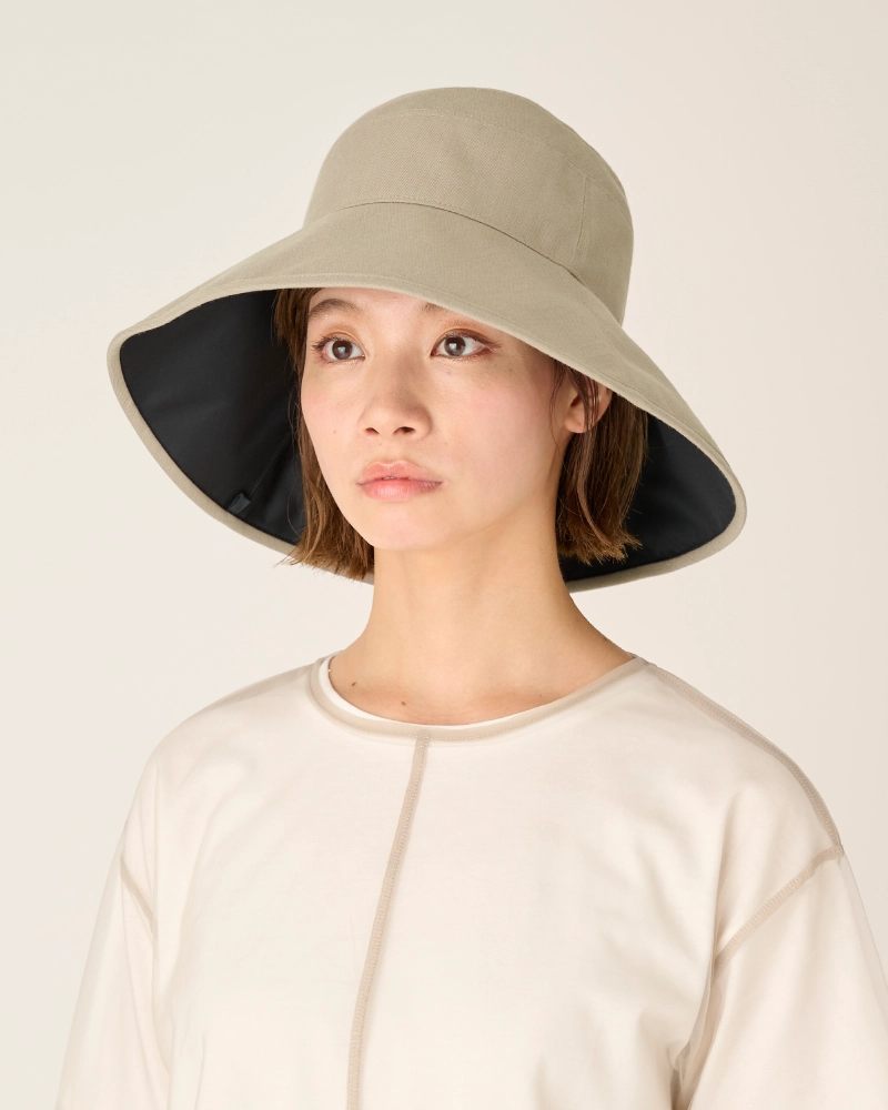 ナチュラルハット｜完全遮光帽子｜サンバリア100 | 完全遮光日傘