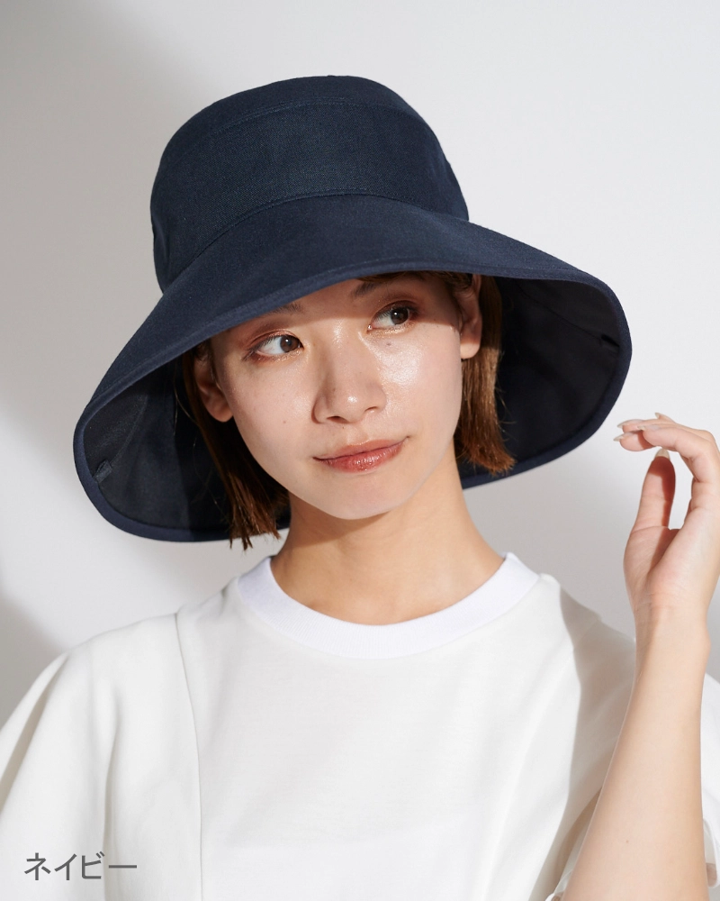 ナチュラルハット｜完全遮光帽子｜サンバリア100 | 完全遮光日傘