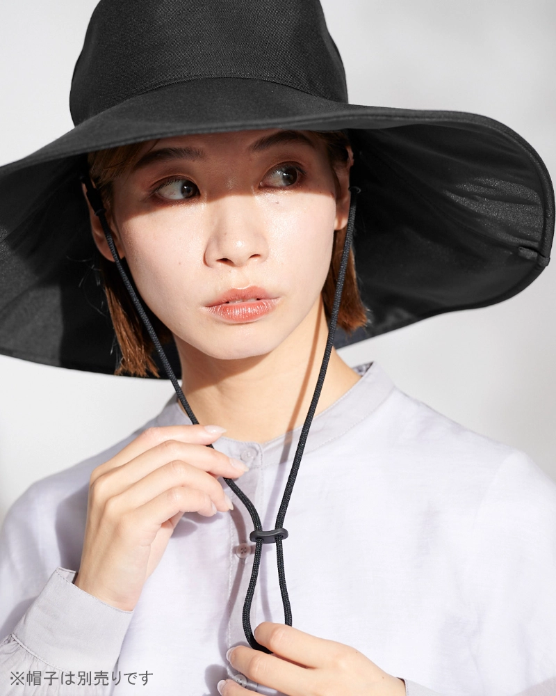 ハットストラップ｜サンバリア100 | 完全遮光日傘｜サンバリア100