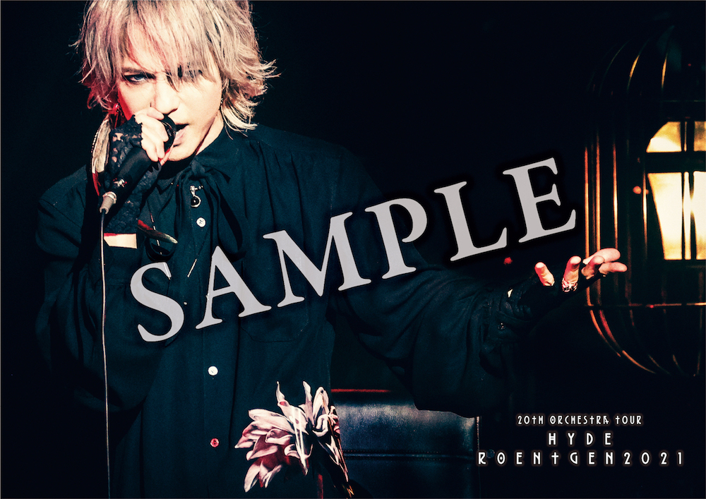 HYDE 20th Anniversary ROENTGEN Concert 2021』特典デザイン決定