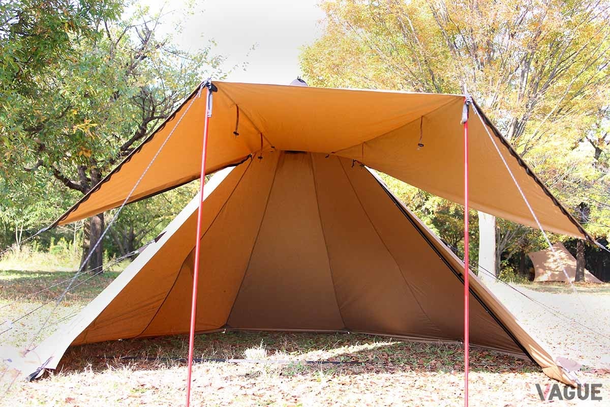 ワンポールテントの欠点とは？ 冬キャンプに便利なONETIGRIS