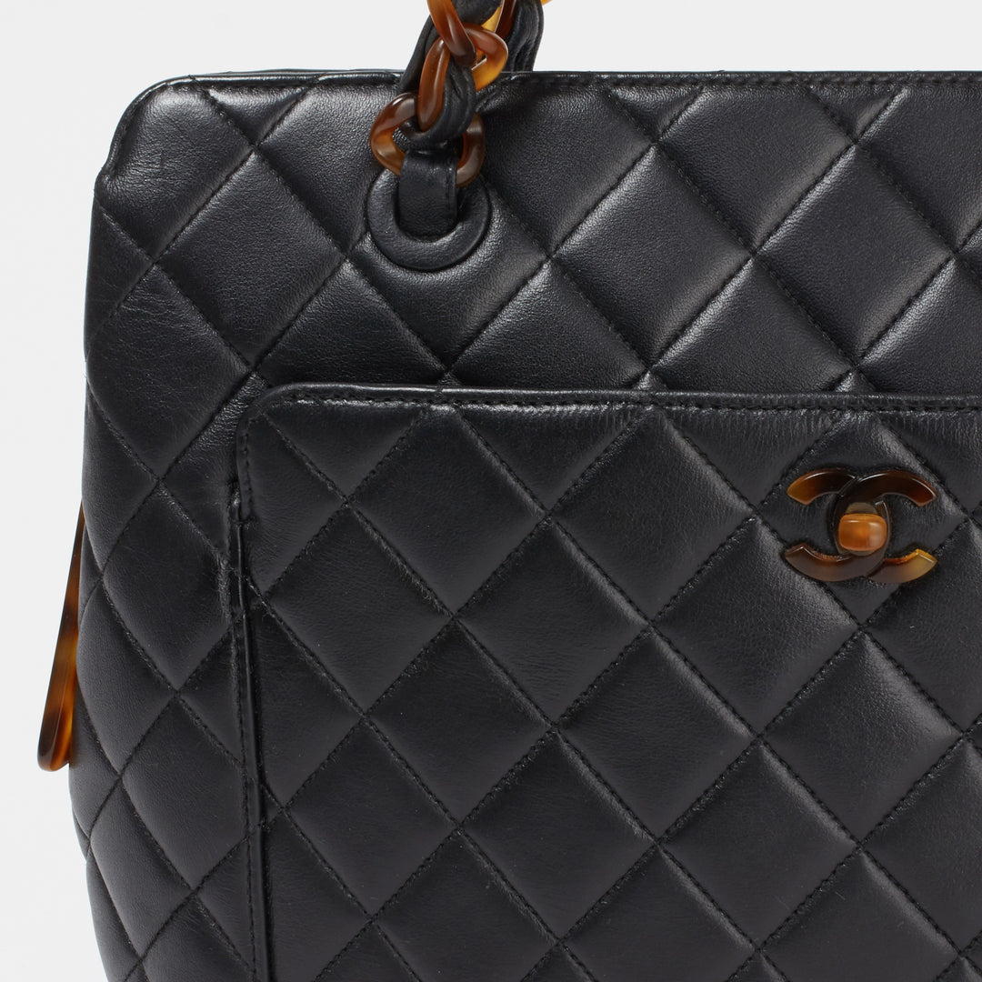 CHANEL/シャネル】マトラッセべっ甲チェーンショルダーバッグ｜ヴァル